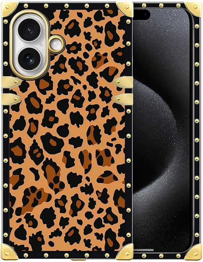for iPhone 17 Case Luxury Golden Decoration by Unknown