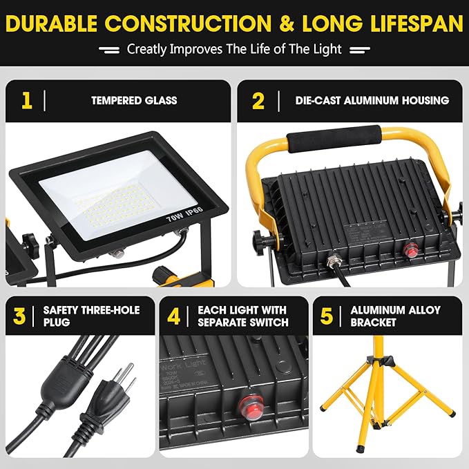 Zetunlo 21000Lumen LED Work Lights - Image 4