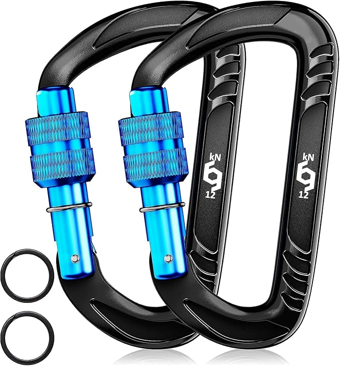 Rhino Produxs 12kN Heavy Duty Carabiner Clips, by Rhino+Produxs