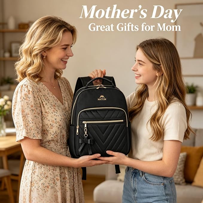 MATEIN Mini Backpack for Women, Waterproof Stylish Daypack Purse Shoulder Bag - Image 2