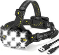 Victoper Headlamp Rechargeable, High Lumen Bright 10 LEDs Head Lamp, 8+2 Modes by Victoper