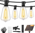 Brightever 50FT Solar String Lights Outdoor Waterproof, Patio Lights Solar by Brightever