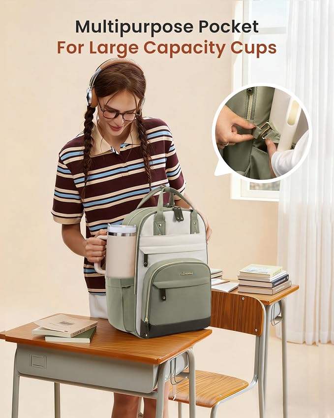 LOVEVOOK Laptop Backpack for Women - Image 2
