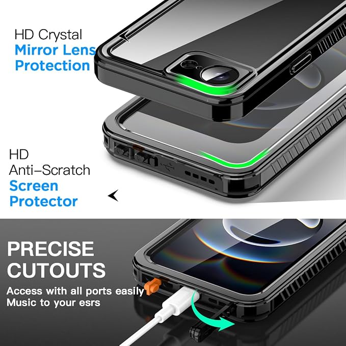 AICase for iPhone 16e Case/iPhone 17e Case Waterproof - Image 6