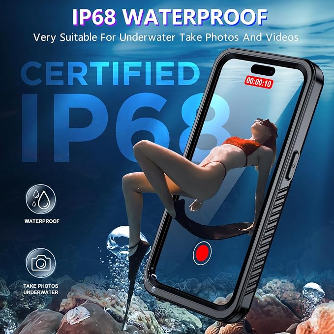 2025 New Designed for iPhone 15 Pro Max Case Waterproof, Phone Case for iPhone - Image 3