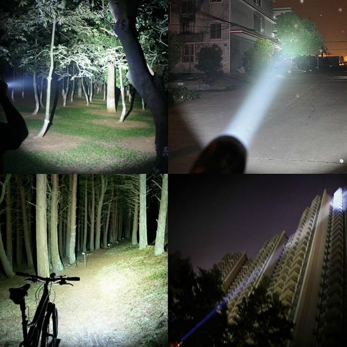 PeakPlus Rechargeable Tactical Flashlight LFX1000 - Image 2
