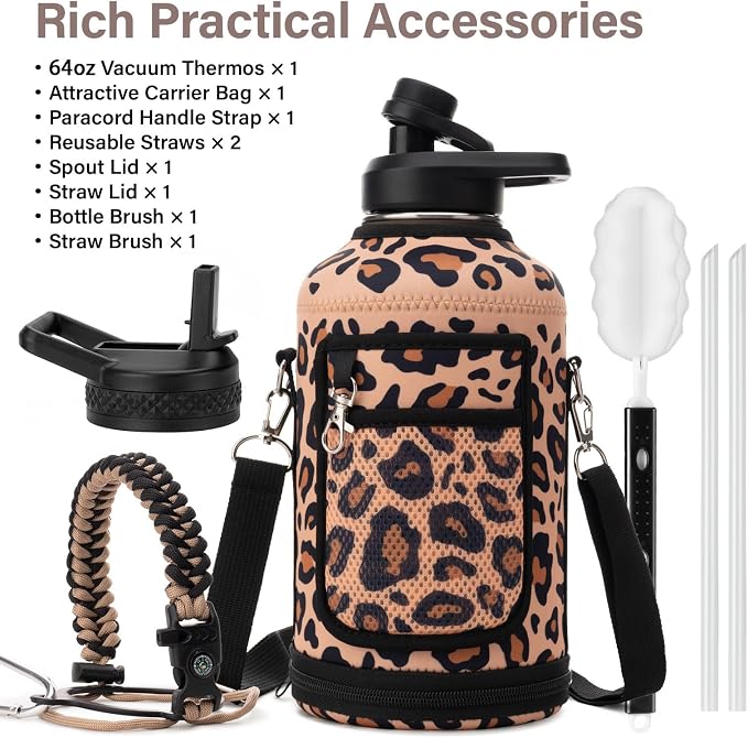 DYSANKY Insulated Water Bottle | Thickened Stainless Steel Vacuum Metal | - Image 2