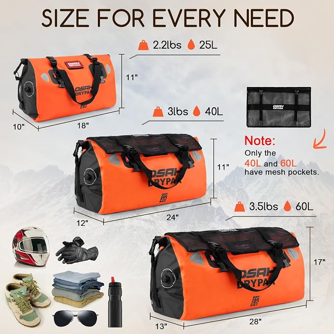 OSAH DRYPAK Waterproof Duffel Bag - Image 2