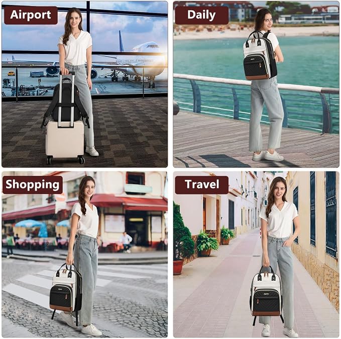 Laptop Backpack for Women College Bookbag - Image 6