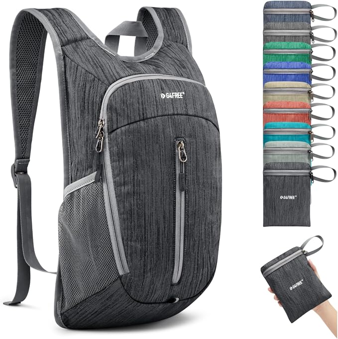 G4Free 10L Hiking Backpack Small Travel Hiking Daypack Lightweight Packable by G4Free