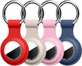Linsaner Holder for AirTag 2nd Gen & 1st Gen, Silicone Case Keychain Key Ring by Linsaner