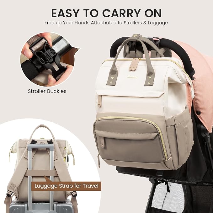 LOVEVOOK Diaper Bag Backpack, Baby Bag - Image 4