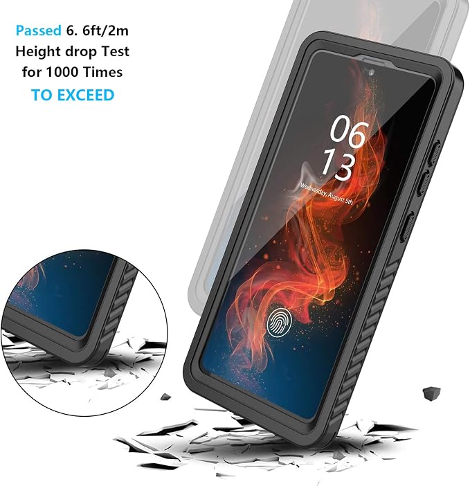 ANTSHARE for Samsung Galaxy S20 FE 5G Case Waterproof, Built in Screen - Image 3