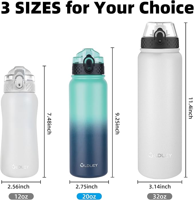 Oldley Insulated Water Bottle 20oz - Image 5