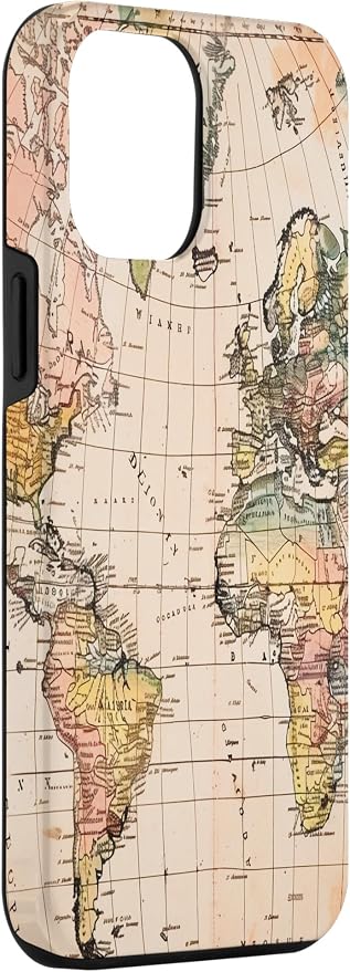 World Map, Old Map of the World Case - Image 3