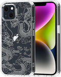 MOSNOVO for iPhone 13/14 Case | Military Grade 6.6ft Drop Tested | Clear by Mosnovo