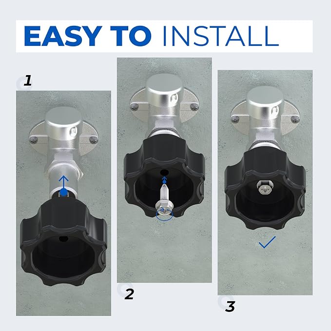 Wall Hydrant Handle Kit 500 400 300 Outdoor Faucet Handle Replacement Frost - Image 4