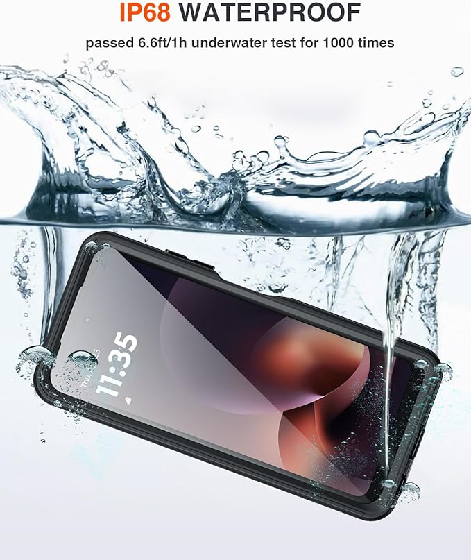 Lanhiem for Moto G Power 2026 Case, IP68 Waterproof Dustproof Shockproof Case - Image 3