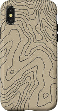 Coyote Country Guide Lines Topographical Contour Map Case by Unknown