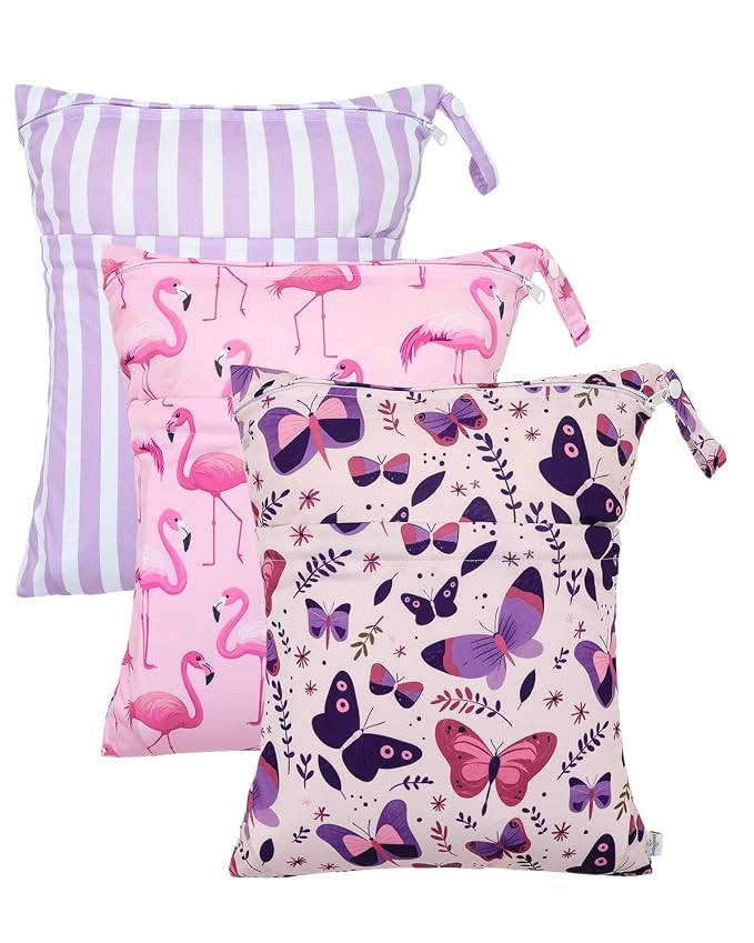 babygoal Wet Dry Bags 3 Pack, Waterproof Travel Bags by babygoal