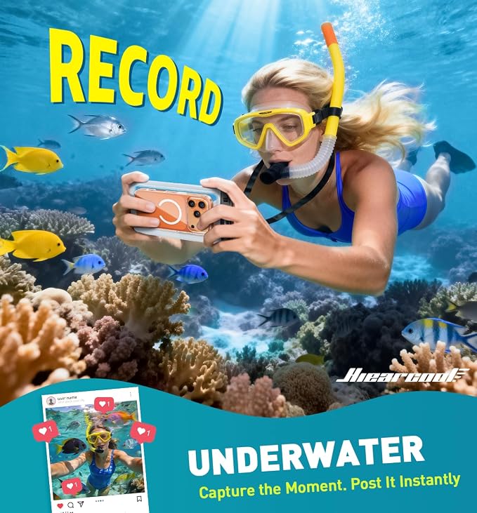 Hiearcool Waterproof Phone Pouch, Waterproof Phone Case - Image 5