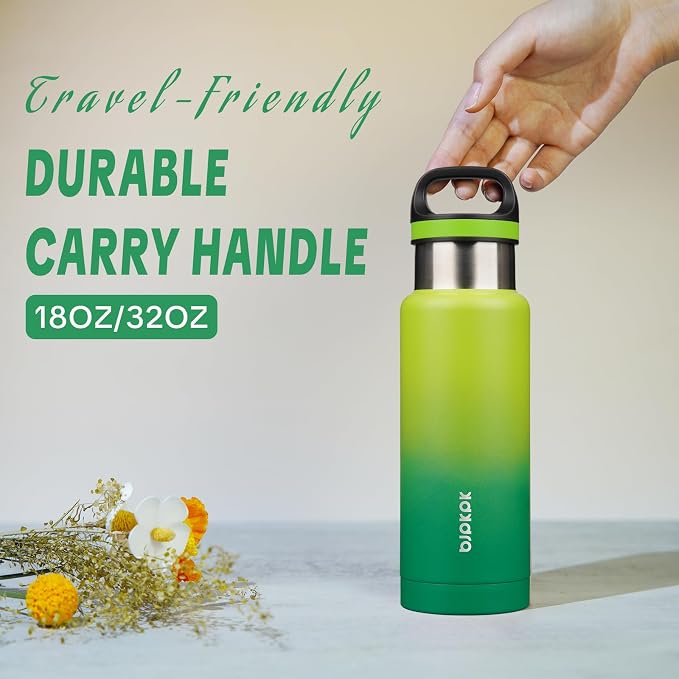 BJPKPK Insulated Water Bottle 18OZ Stainless Steel Water Bottle - Image 4
