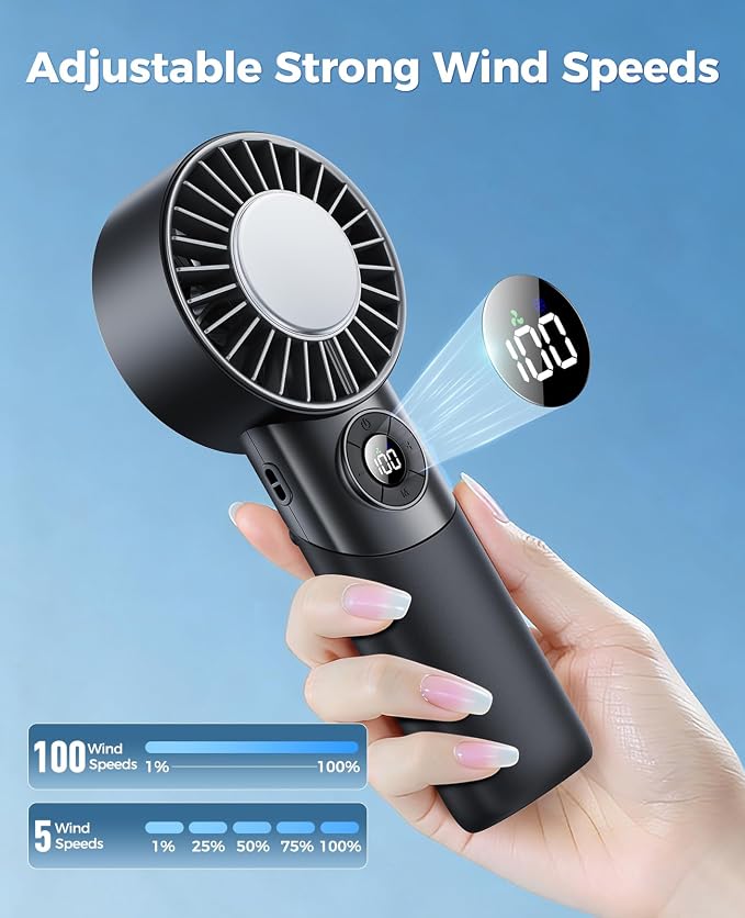 2026 Upgrade 3 In 1 Handheld Portable Turbo Fan - Image 7