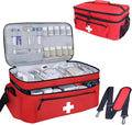 ALSLEA First Aid Bag Empty Large Medical Bag by ALSLEA