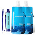 Membrane Solutions Squeezable Water Filtration System, Survival Water Purifier by MembraneSolutions
