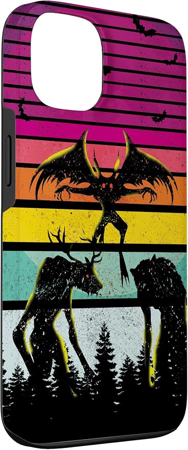 Cryptkin Cute Mothman Cryptid Map Case - Image 3