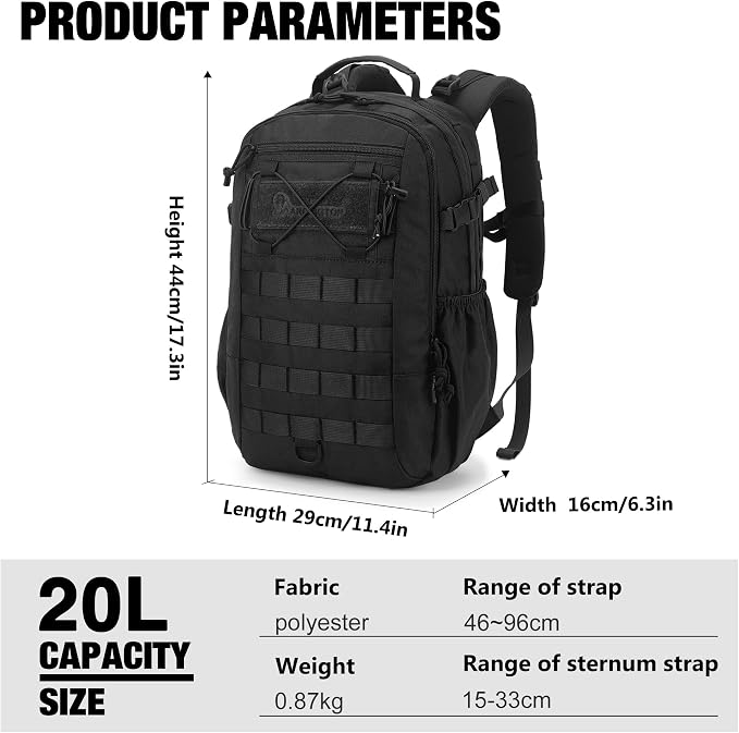 Mardingtop Small Hiking Backpack - Image 2
