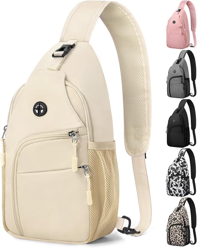 Pritent Crossbody Bags for Women Man Waterproof Sling Bag Backpack Trendy by Pritent