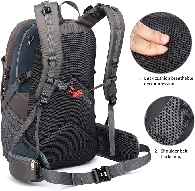 SPEEDPARK Hiking Backpack 40L Waterproof Hiking Daypack - Image 5