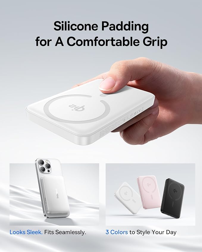 Baseus for MagSafe Portable Charger, Qi2 Certified 15W Wireless Magnetic Power - Image 6