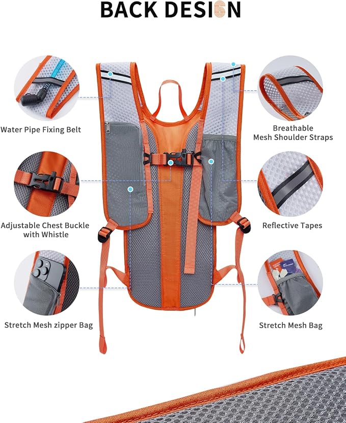 Blue Quartz Hydration Backpack - Image 3