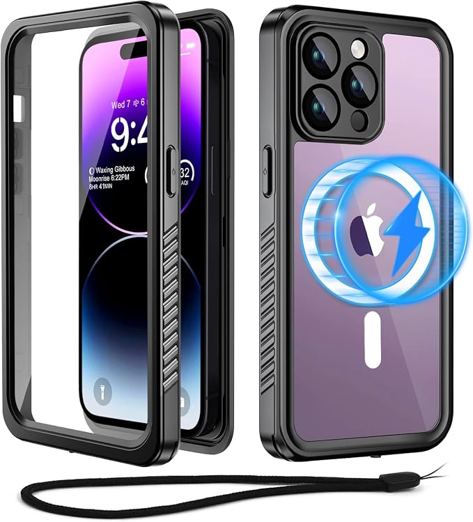 Beeasy for iPhone 14 Pro Max Waterproof Case by Beeasy