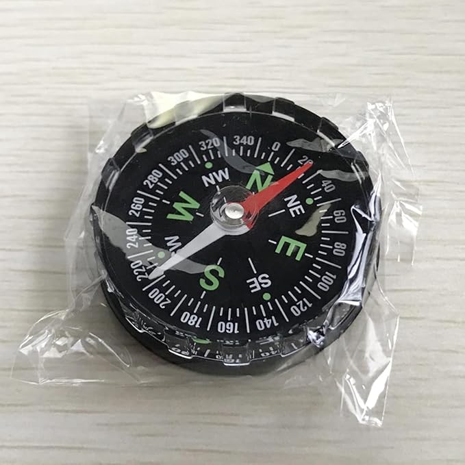 Black Waterproof Pocket Watch Compasses Navigation Compasses Professional Clear - Image 9