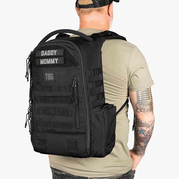 Tactical Baby Gear Daypack Tactical Diaper Bag Backpack - Image 9