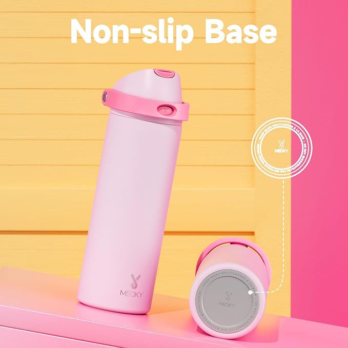 24 oz Insulated Water Bottle for Sports: Meoky Stainless Steel Water Bottle - Image 9