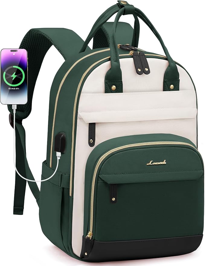 LOVEVOOK Backpack for Women, Laptop Backpack Women, Fits 17 Inch Laptop Bag by LOVEVOOK