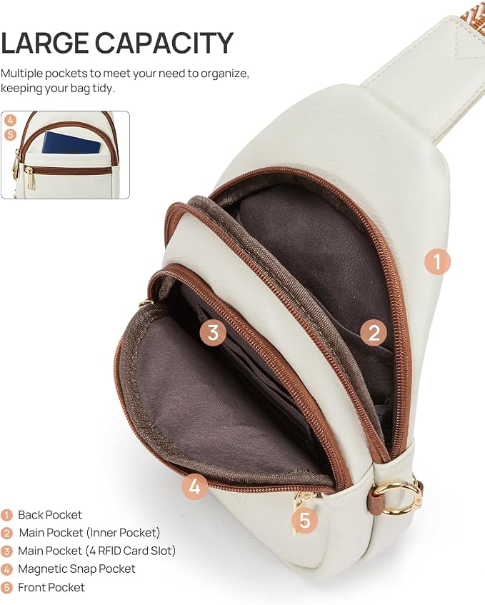 CHOLISS Anti Theft Small Sling Bag - Image 4
