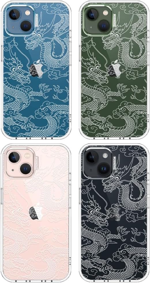 MOSNOVO for iPhone 13/14 Case | Military Grade 6.6ft Drop Tested | Clear - Image 4