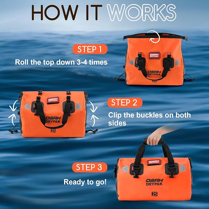 OSAH DRYPAK Waterproof Duffel Bag - Image 5