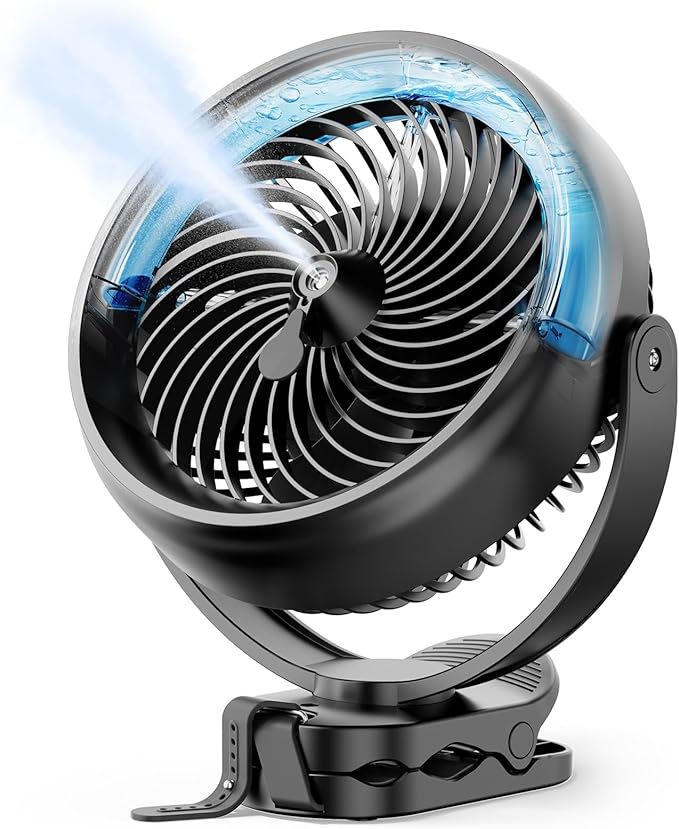 Koonie 10000mAh Battery Operated Misting Fan by Koonie