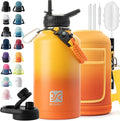 DYSANKY 64 oz Insulated Water Bottle | Upgraded Thickened Stainless Steel Water by DYSANKY