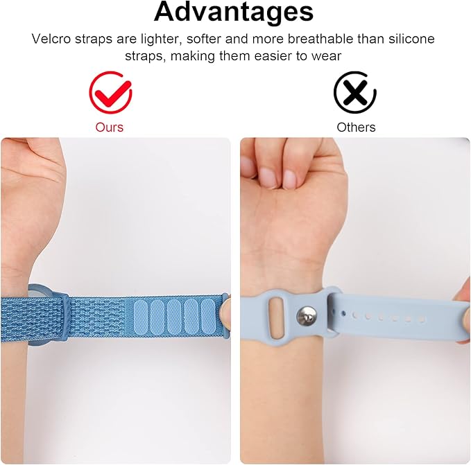 Kids Wristband Compatible with Apple AirTag, Protective Case - Image 7