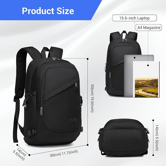 Kono Travel Laptop Backpack - Image 2