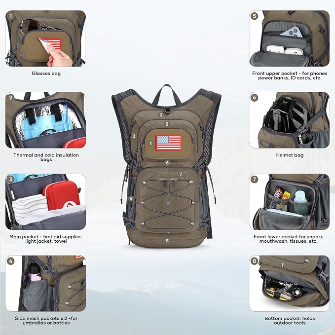 Maelstrom Hydration Hiking Backpack - Image 2