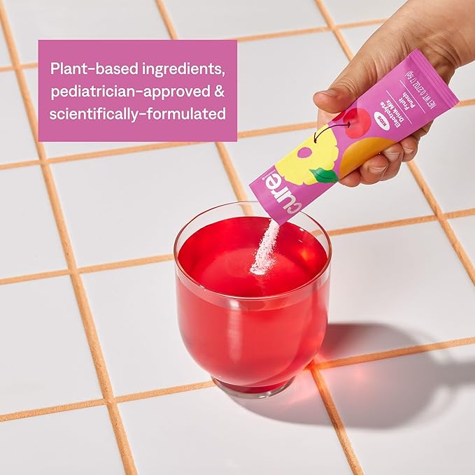 Cure Hydration - Kids Electrolyte Drink Mix | Plant-Based Pediatrician - Image 3