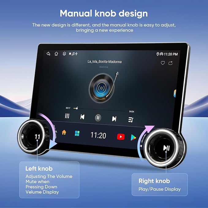 Car Stereo Radio for Jeep Compass 2017-2020 Wireless CarPlay Android Auto GPS - Image 3